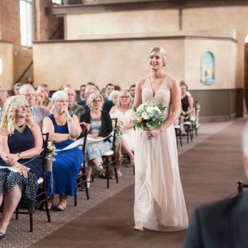 Amsale bridesmaid dress/ gown
